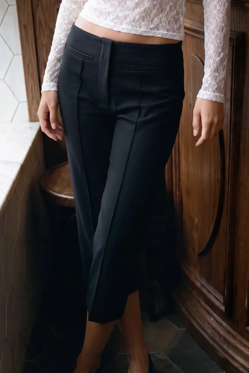 Pantalón capri ajustado - Imagen 4