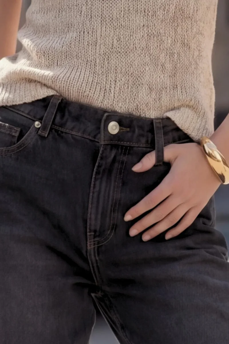 Pantalón de denim fit baggy - Imagen 5