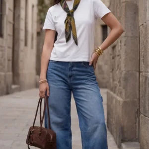 Pantalón de denim fit baggy carpenter
