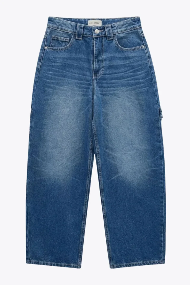 Pantalón de denim fit baggy carpenter - Imagen 7