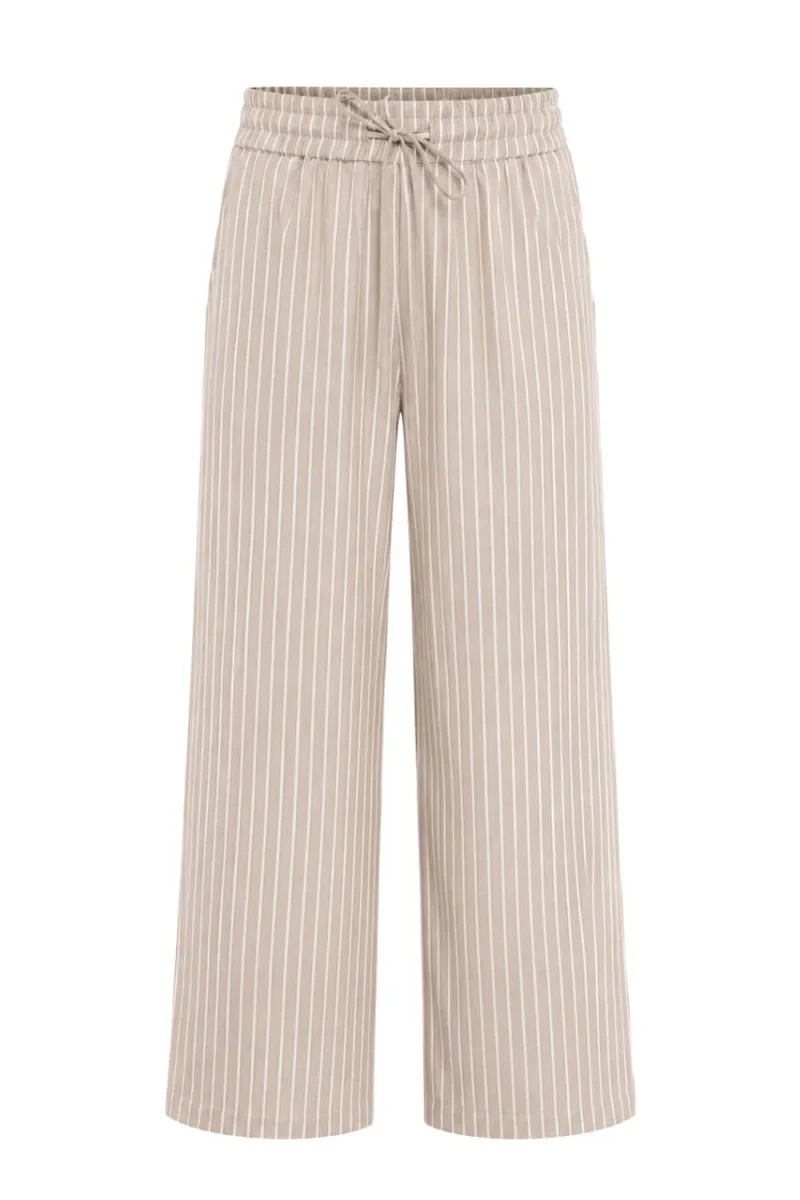 Pantalón de rayas con jareta - Imagen 7