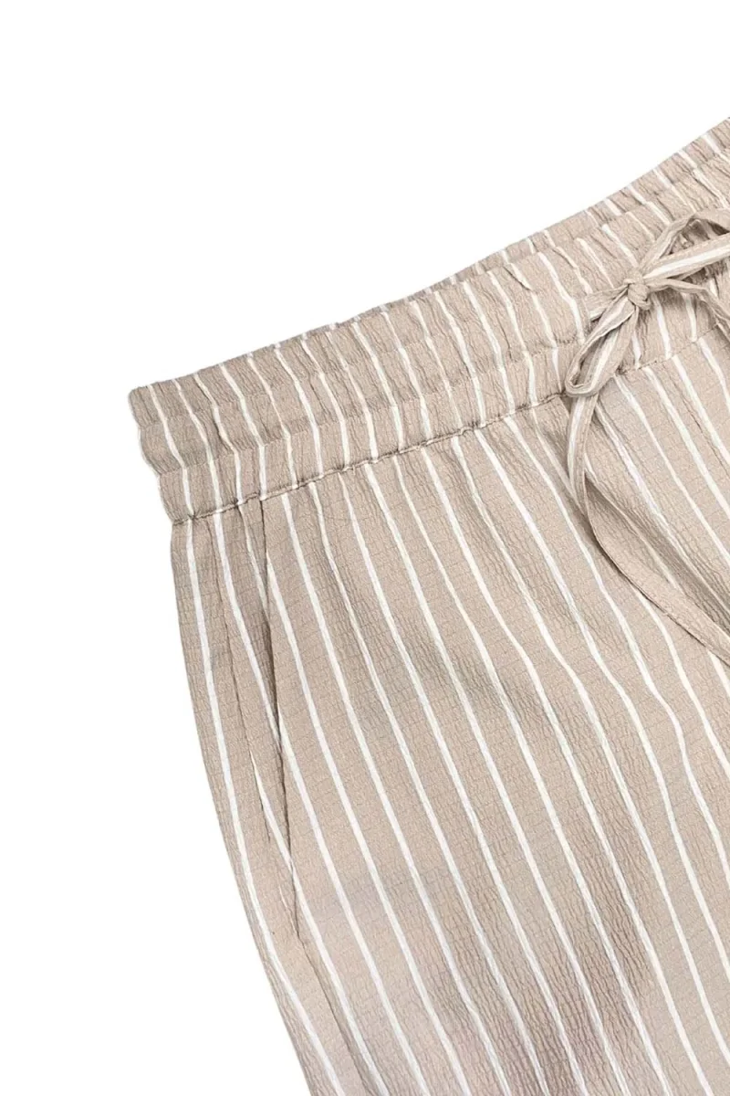 Pantalón de rayas con jareta - Imagen 9