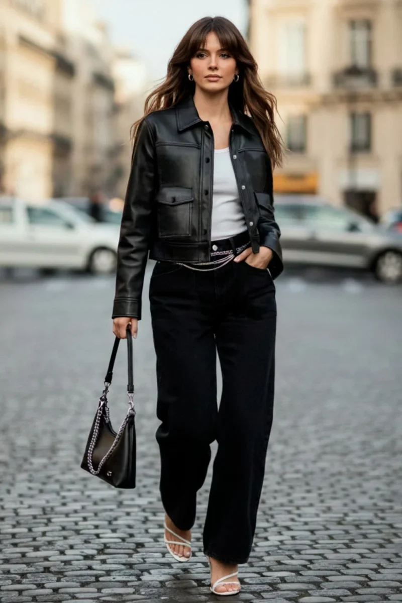 Pantalón denim straight - Imagen 2