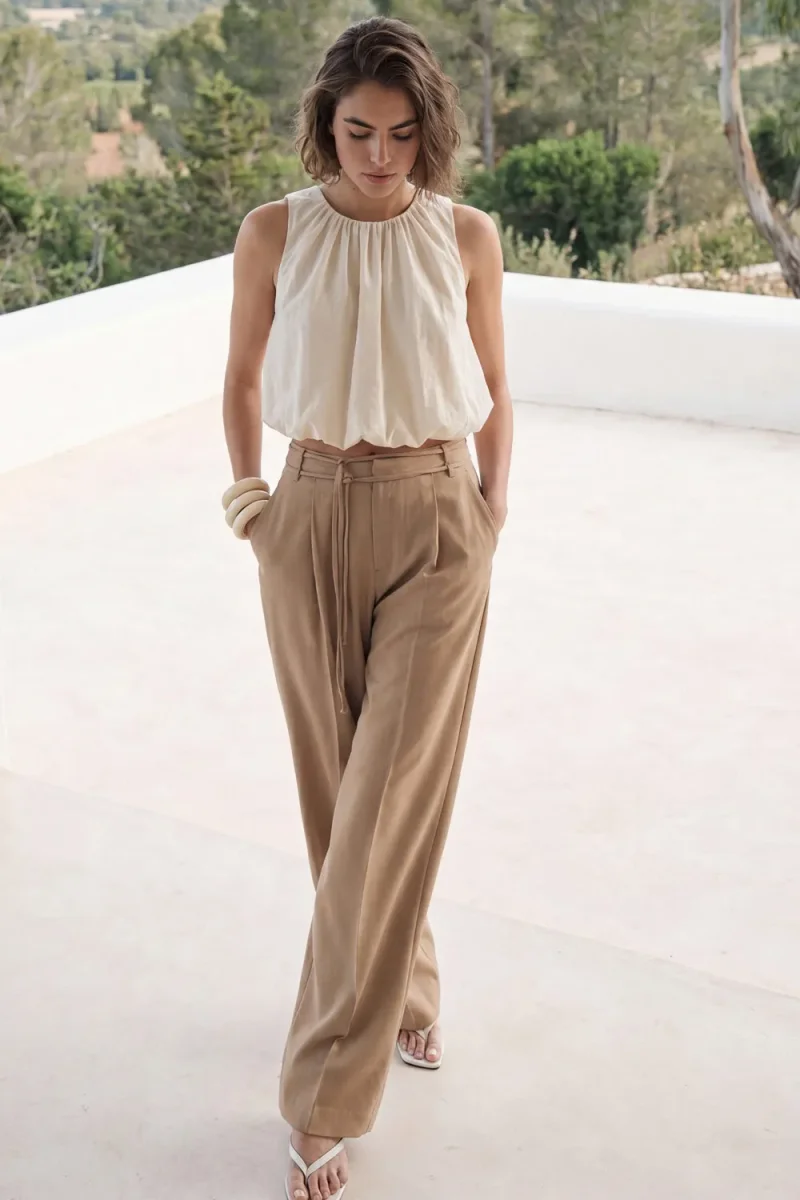 Pantalón doble cinturón - Imagen 3