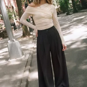 Pantalón doble pliegue