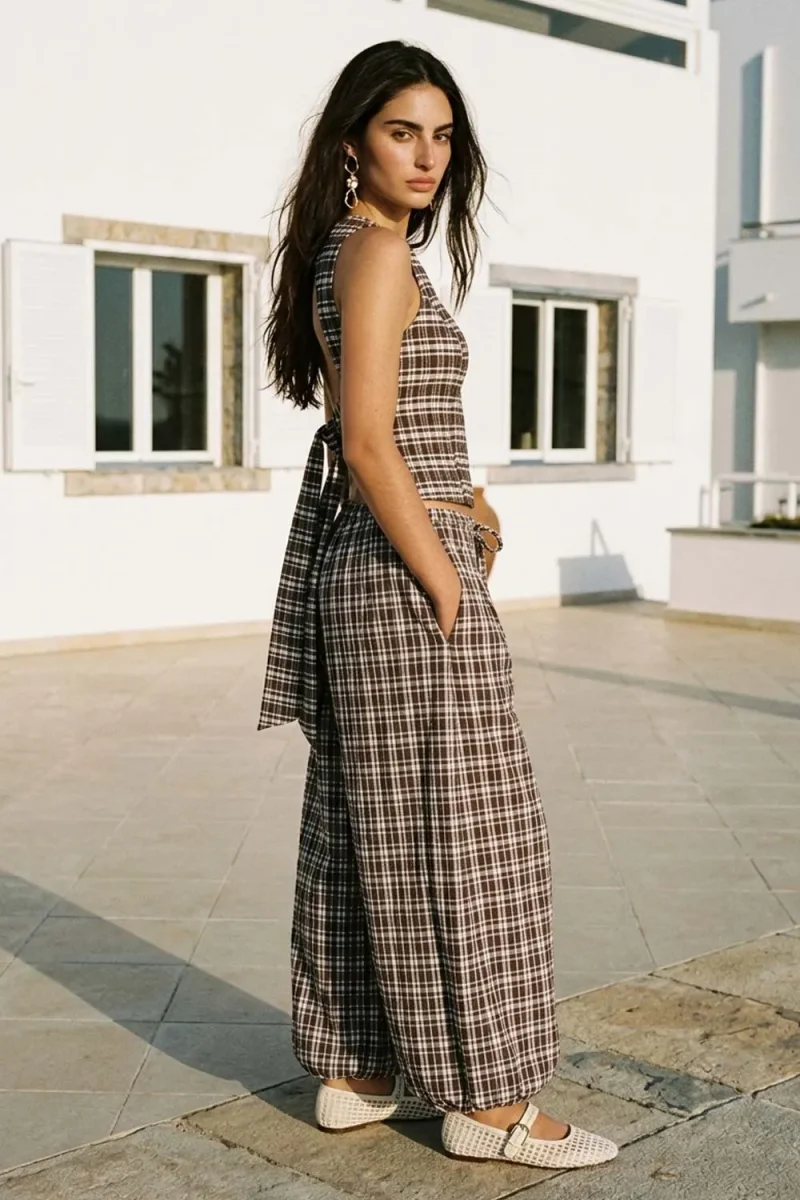 Pantalón Elara fit balloon - Imagen 6