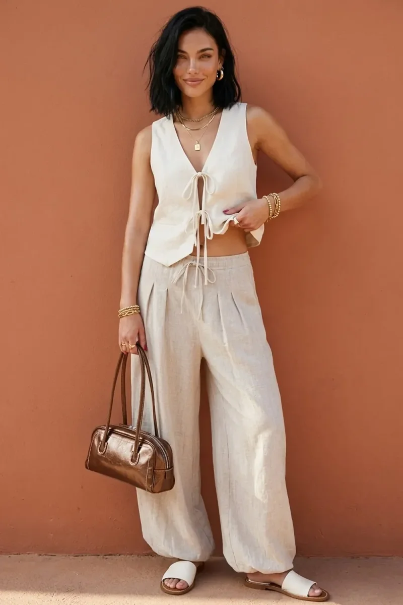 Pantalón Emeline fit balloon