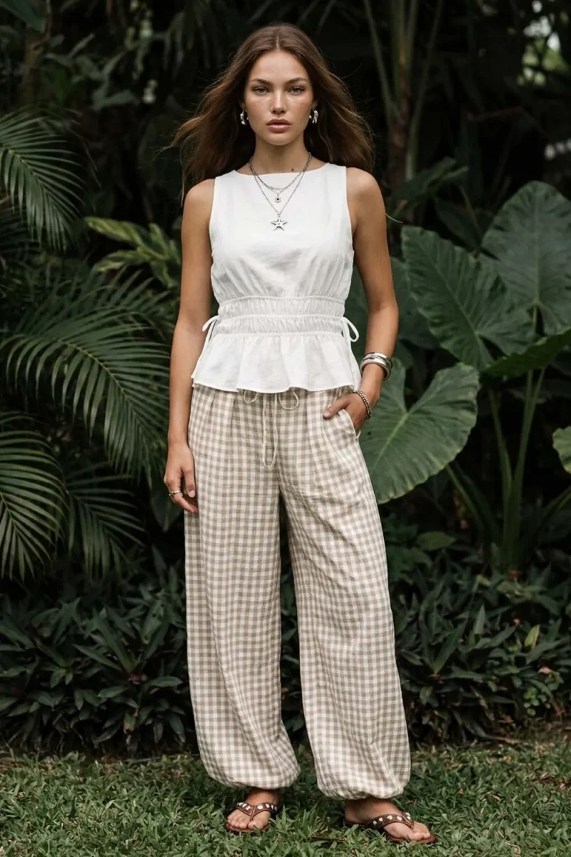 Pantalón estampado Archive - Imagen 2