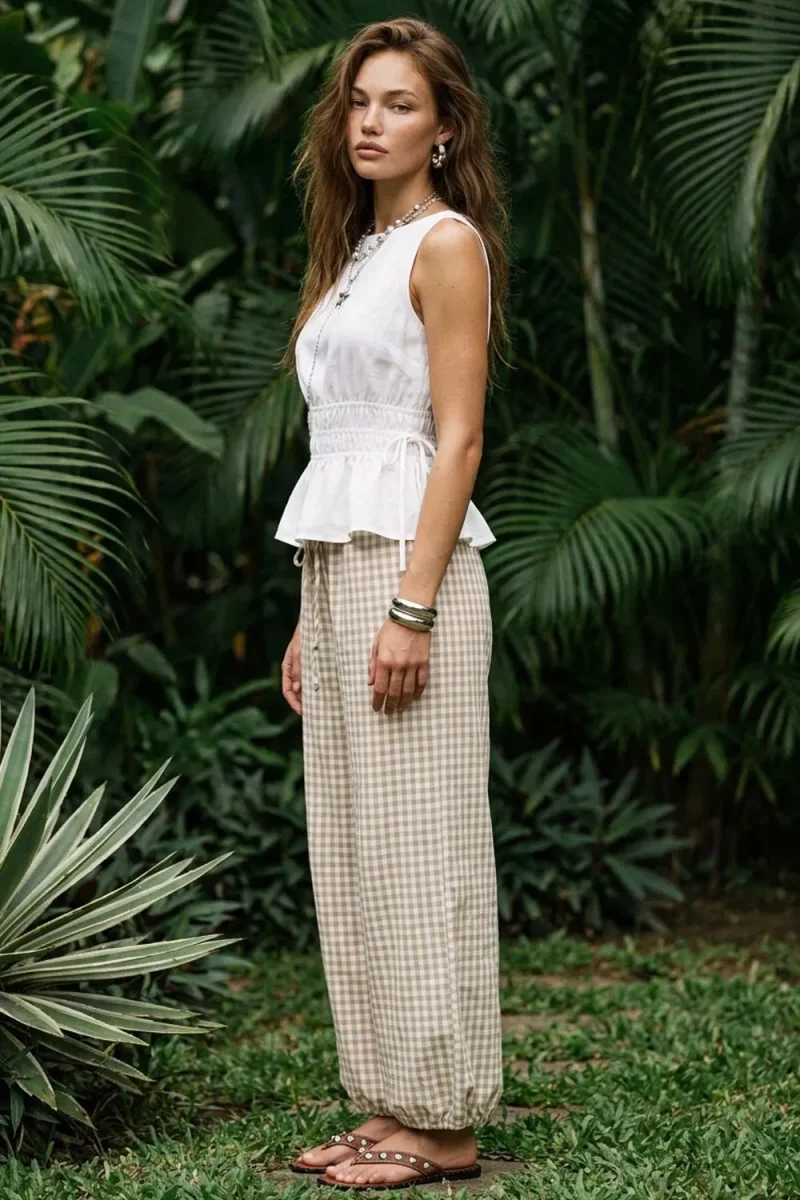 Pantalón estampado Archive - Imagen 4
