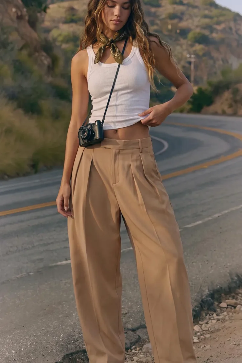 Pantalón fit balloon - Imagen 6