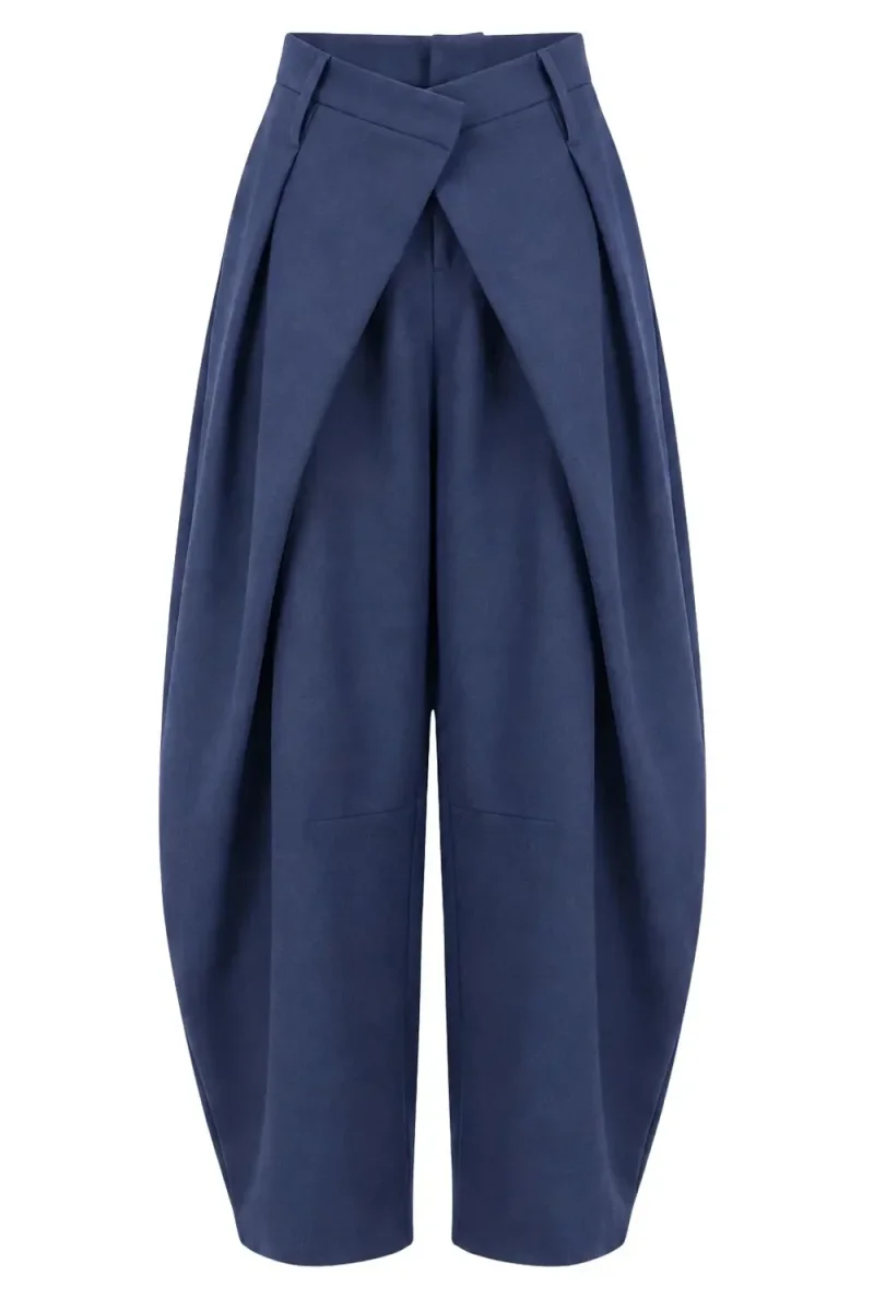 Pantalón fit barrel cruce doble - Imagen 7