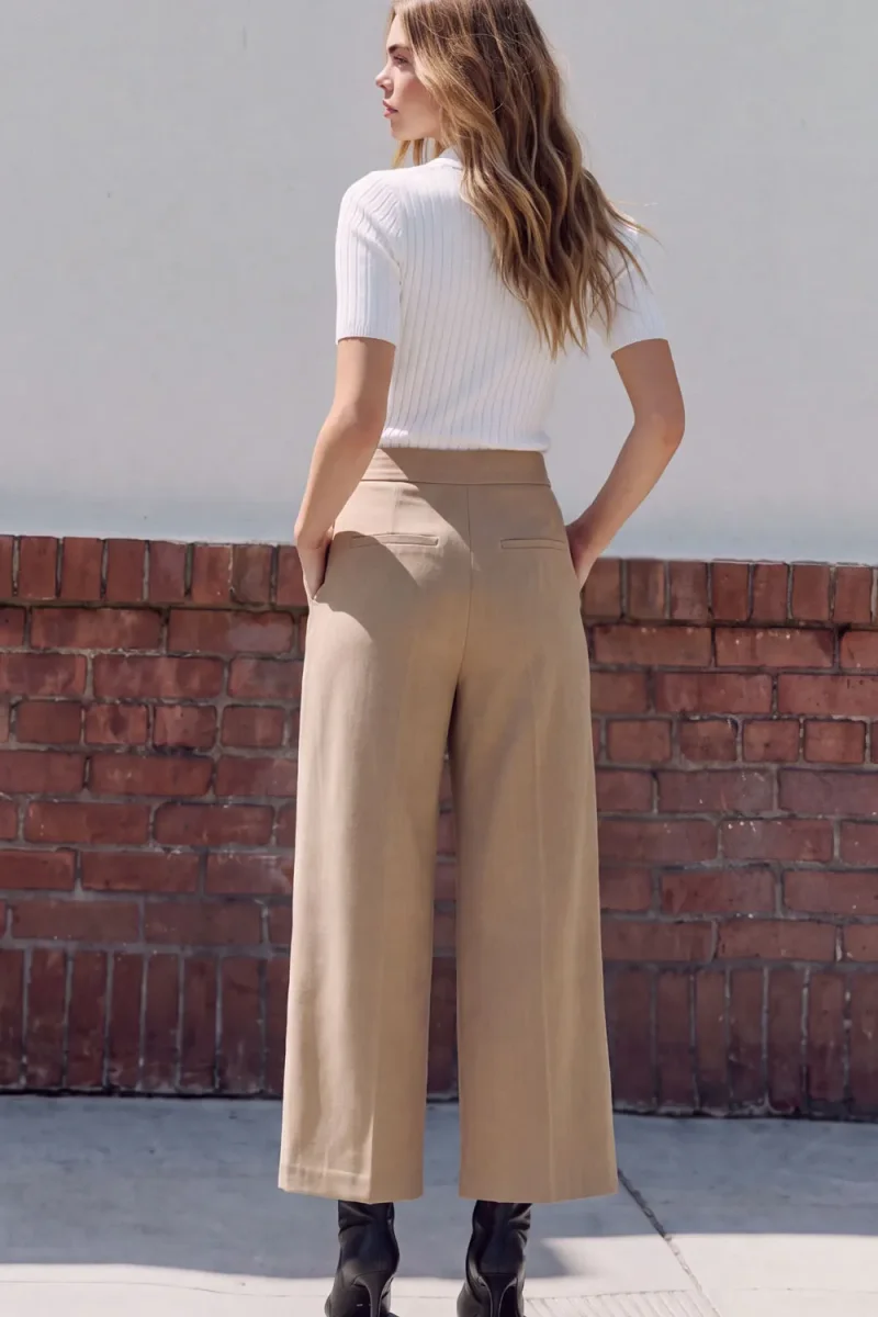 Pantalón fit culotte - Imagen 4