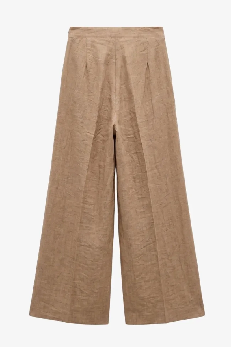 Pantalón fit palazzo pañuelo - Imagen 8
