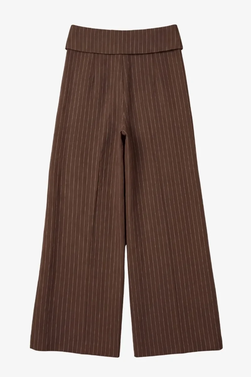 Pantalón fit palazzo rayas - Imagen 8