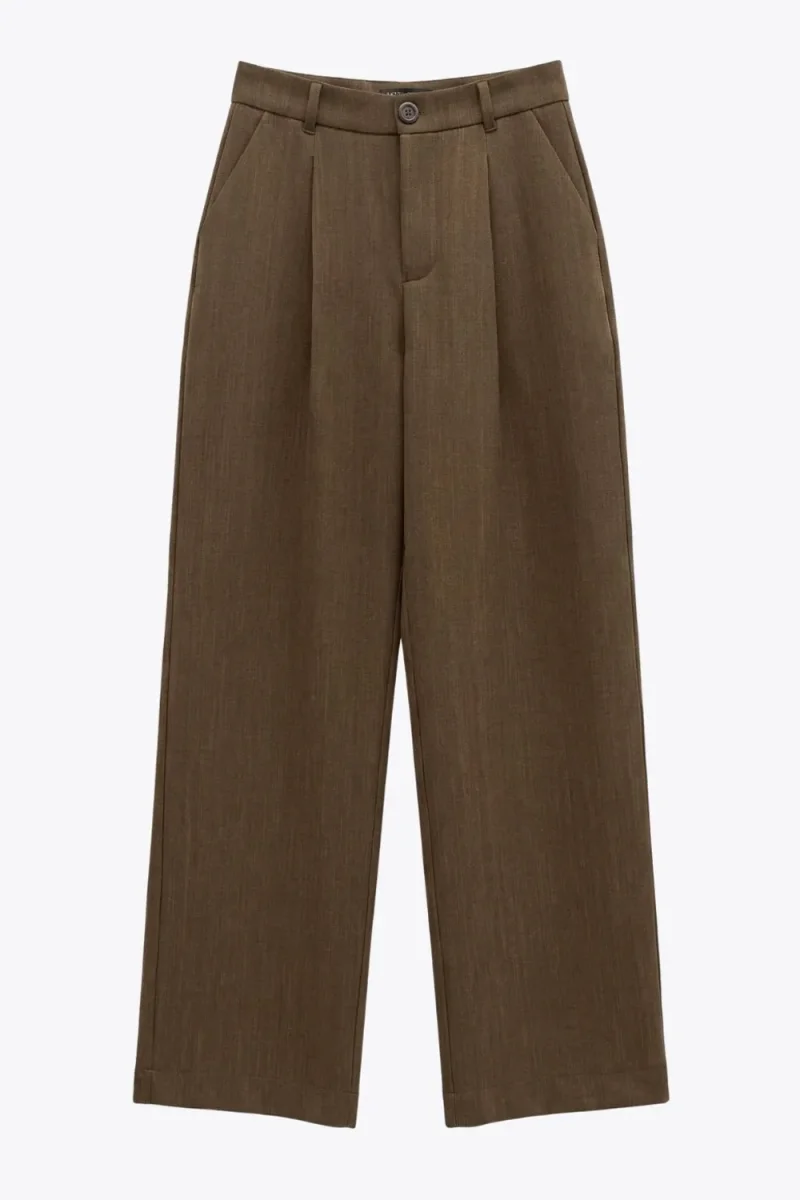 Pantalón fit recto botón - Imagen 7