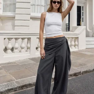 Pantalón pañuelo rayas