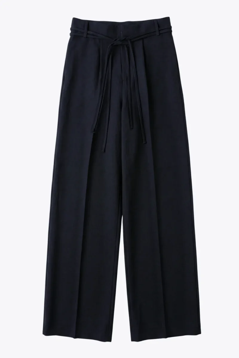Pantalón pinza doble cinturón - Imagen 7