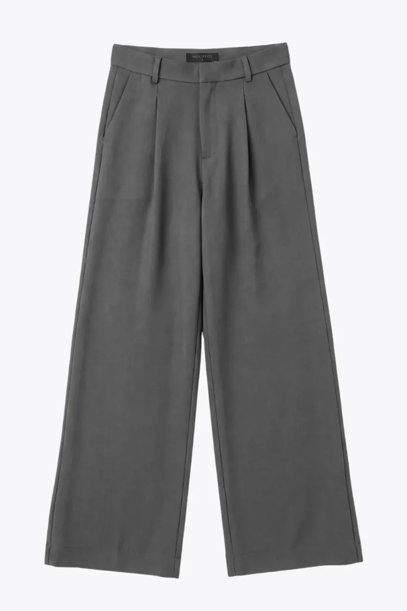 Pantalón recto pinzas - Imagen 7