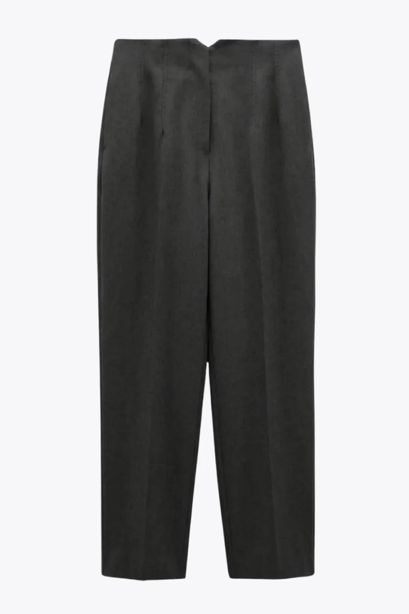 Pantalón recto tiro alto - Imagen 7