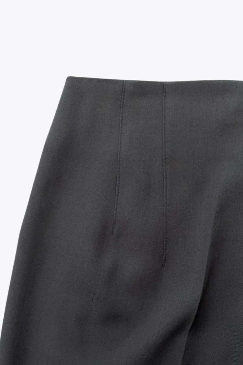 Pantalón recto tiro alto - Imagen 9