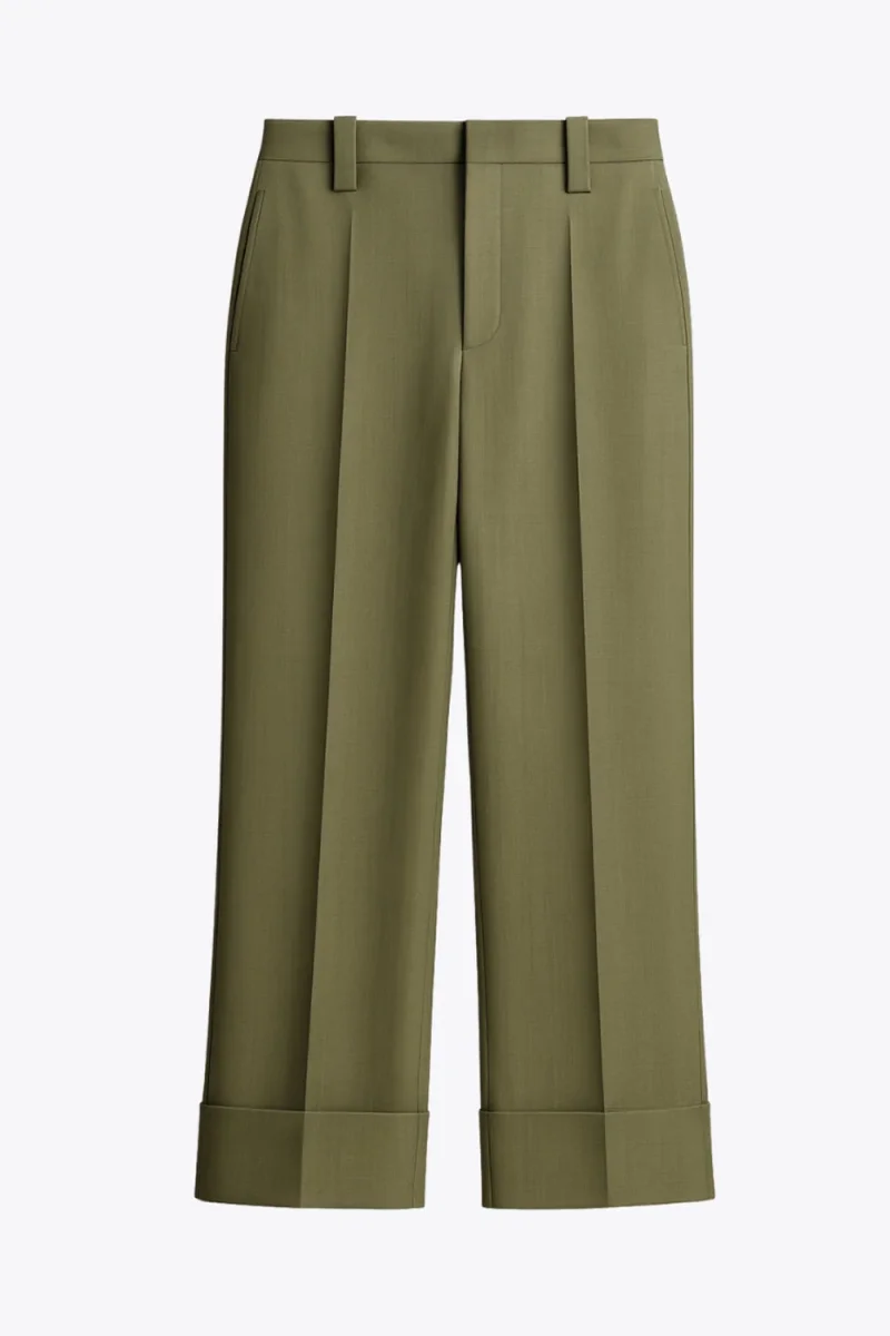 Pantalon recto tobillero - Imagen 5