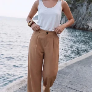 Pantalón vestir wide leg