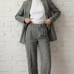 Pantalón vestir wide leg