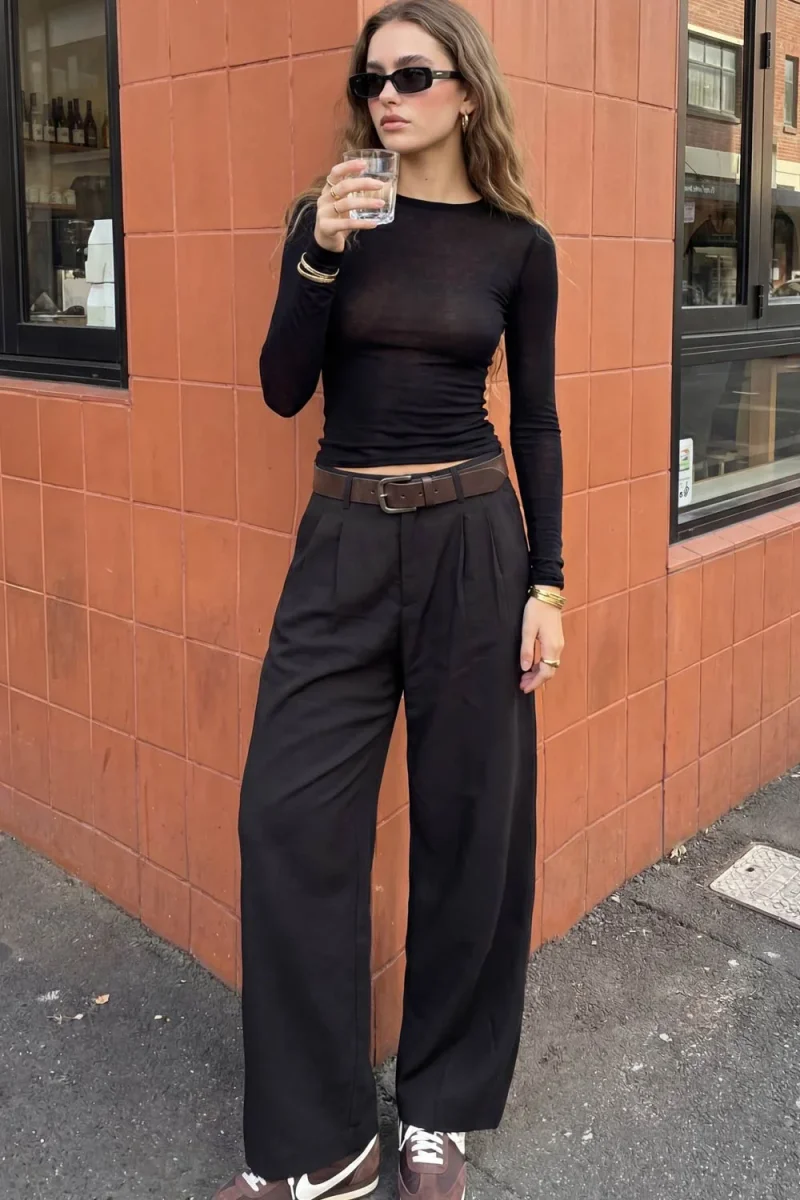 Pantalón vestir wide leg - Imagen 2