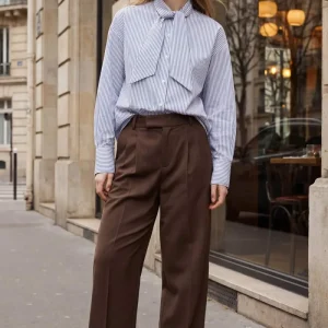 Pantalón vestir wide leg
