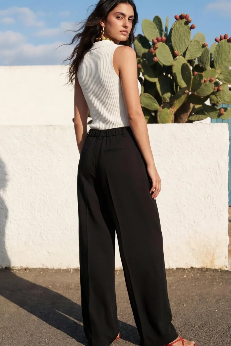Pantalón vestir wide leg - Imagen 5
