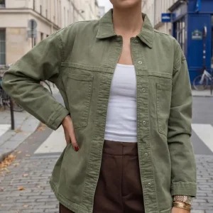 Sobrecamisa de denim