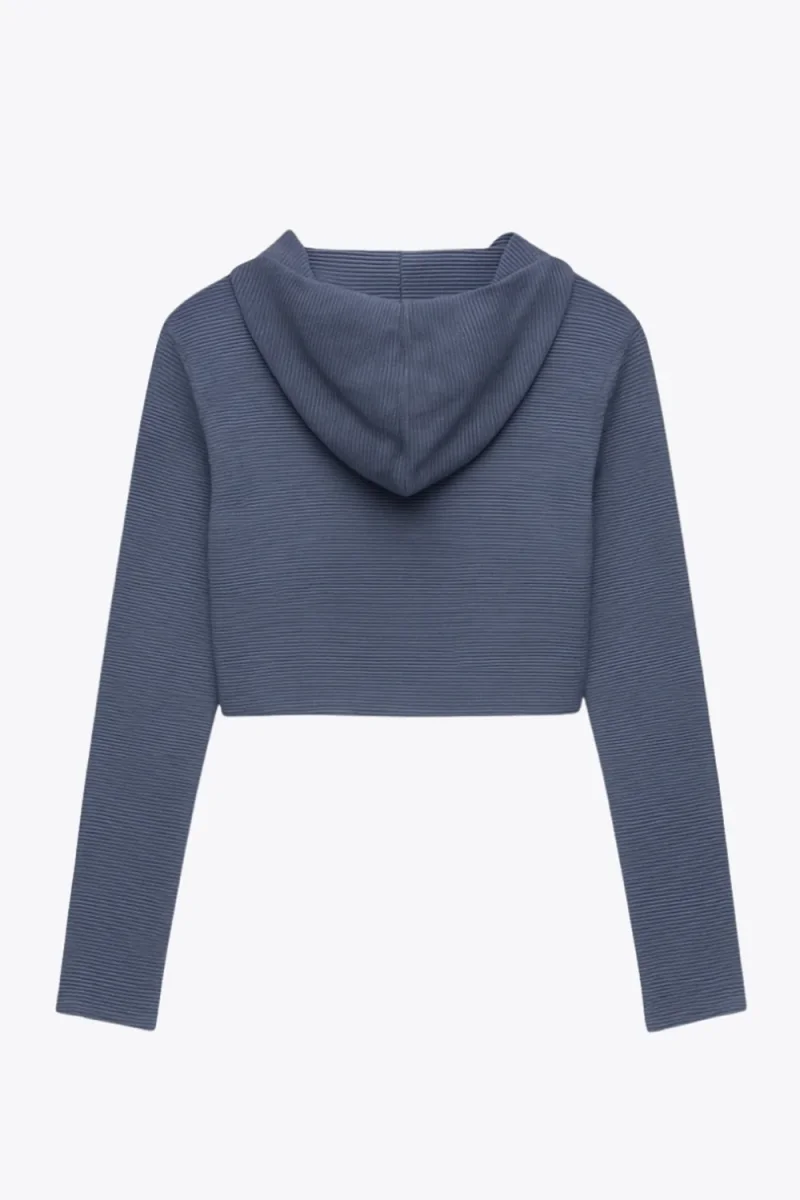 Sudadera capucha tacto suave - Imagen 7