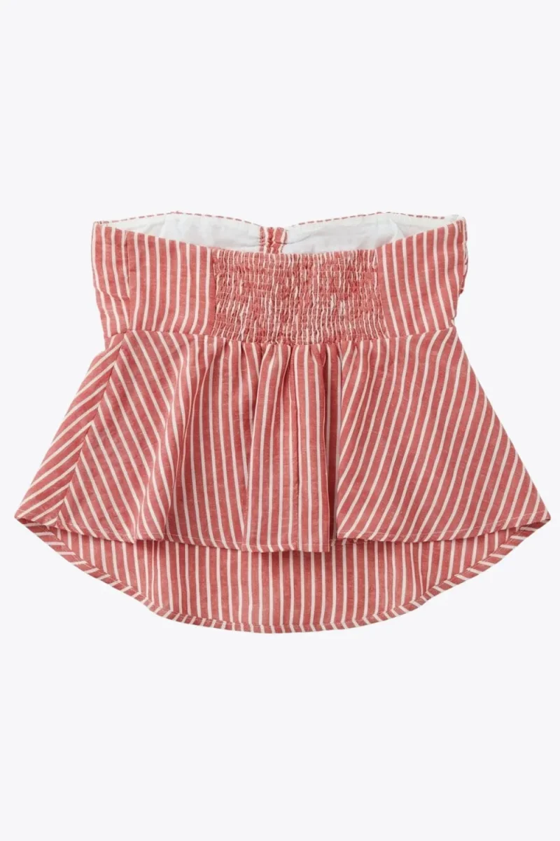Top bandeau con tirantes rayas - Imagen 9