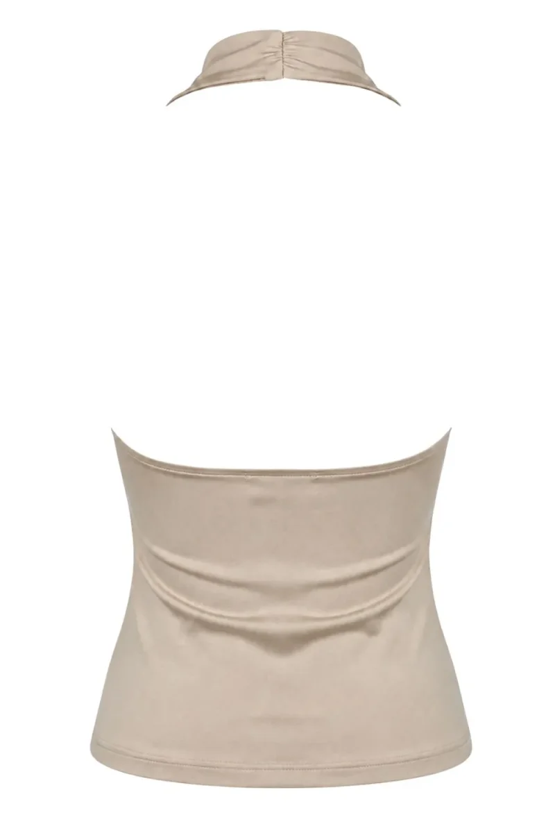 Top Bea halter con escote fluido - Imagen 8