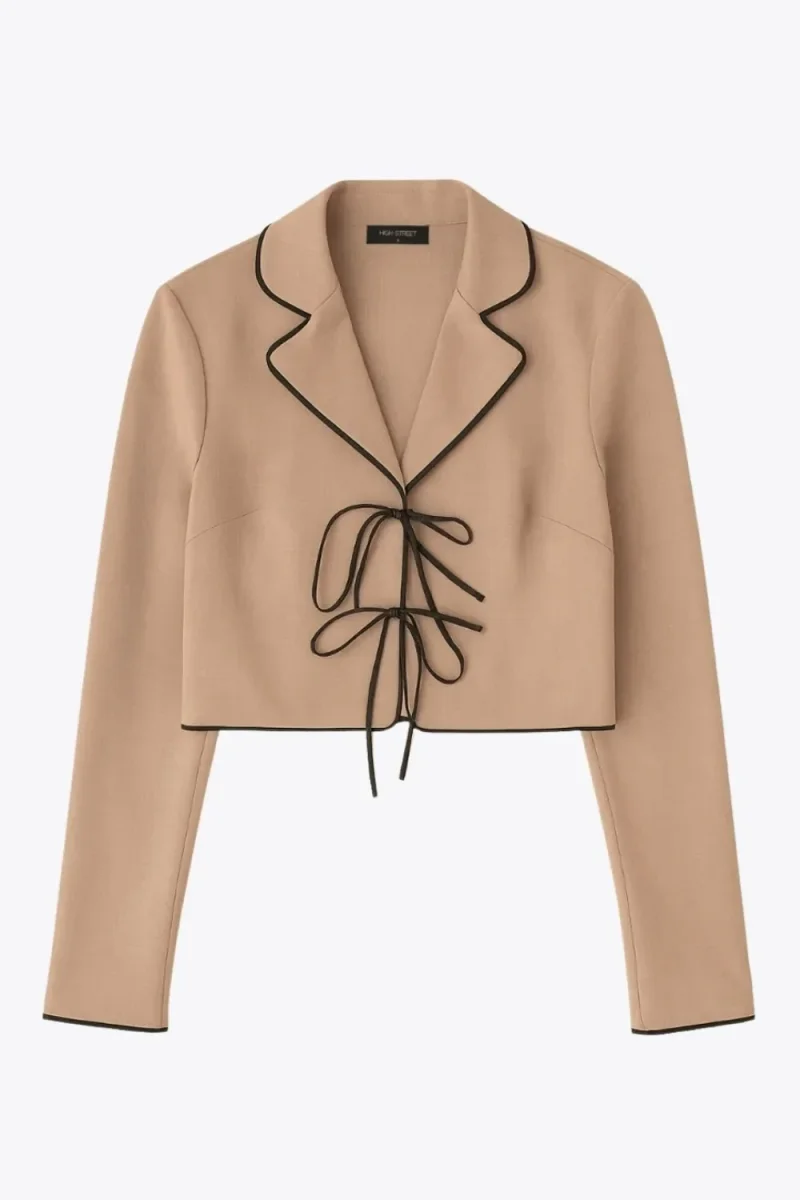 Top blazer lazos - Imagen 7