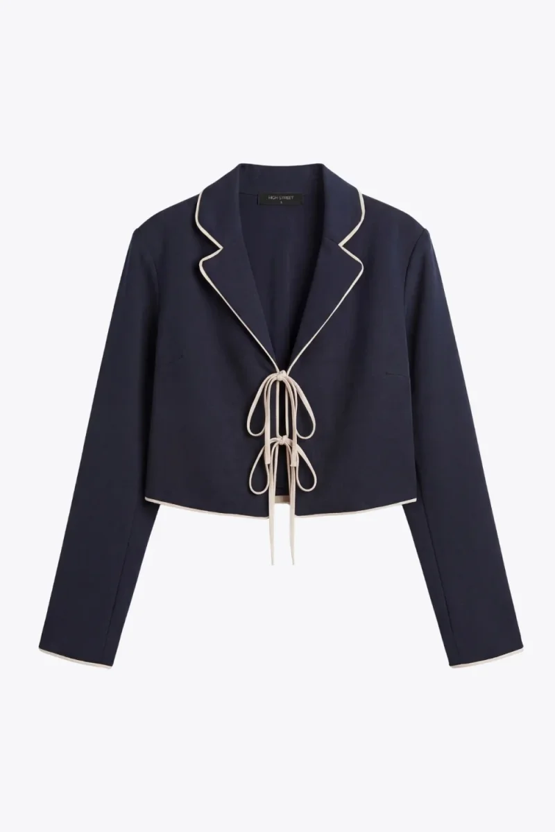 Top blazer lazos - Imagen 7