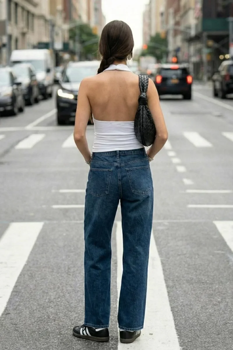 Top Bea halter con escote fluido - Imagen 5