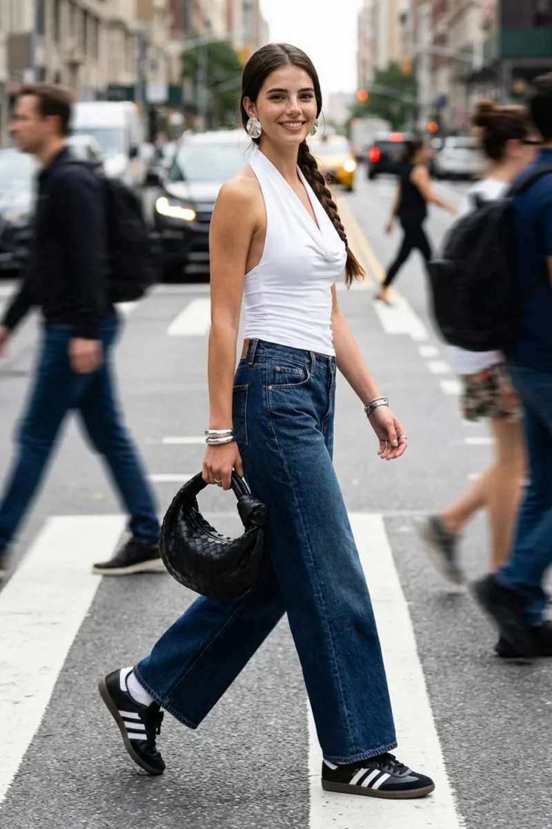 Top Bea halter con escote fluido - Imagen 6