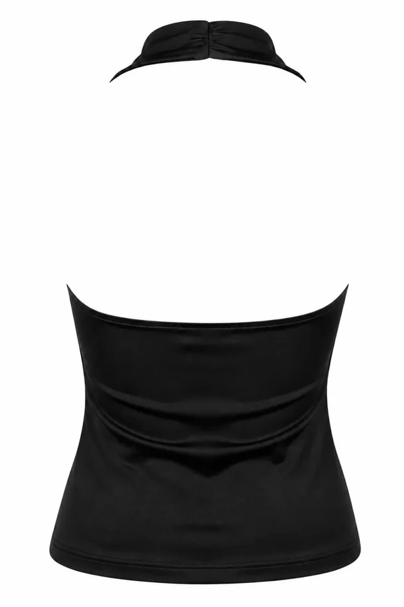 Top Bea halter con escote fluido - Imagen 8