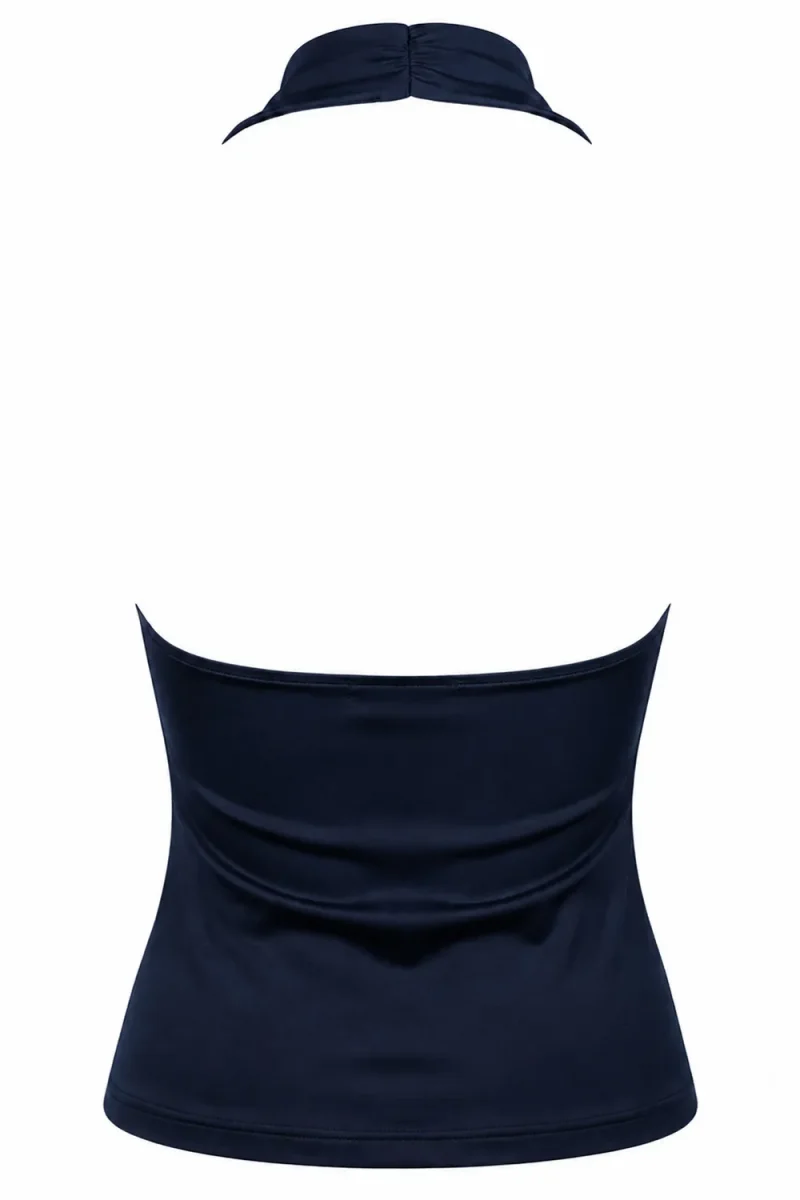 Top Bea halter con escote fluido - Imagen 8