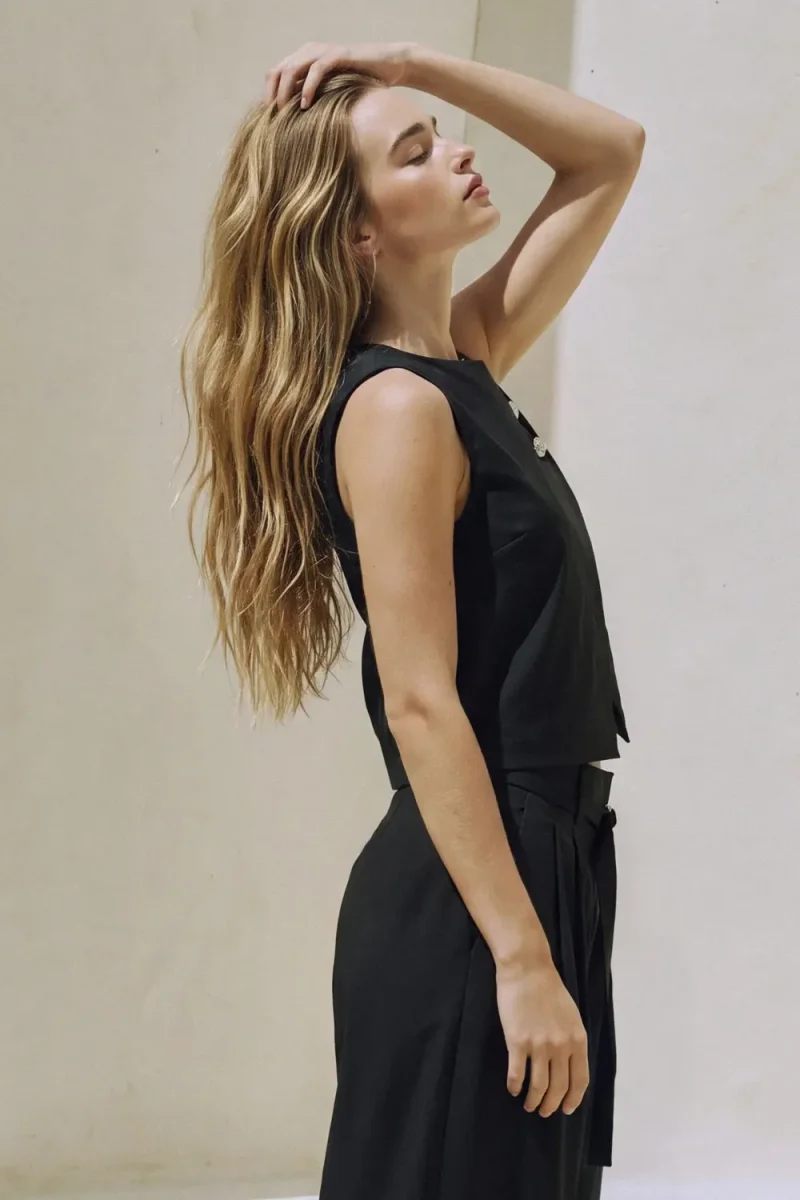 Top cruzado botones - Imagen 6