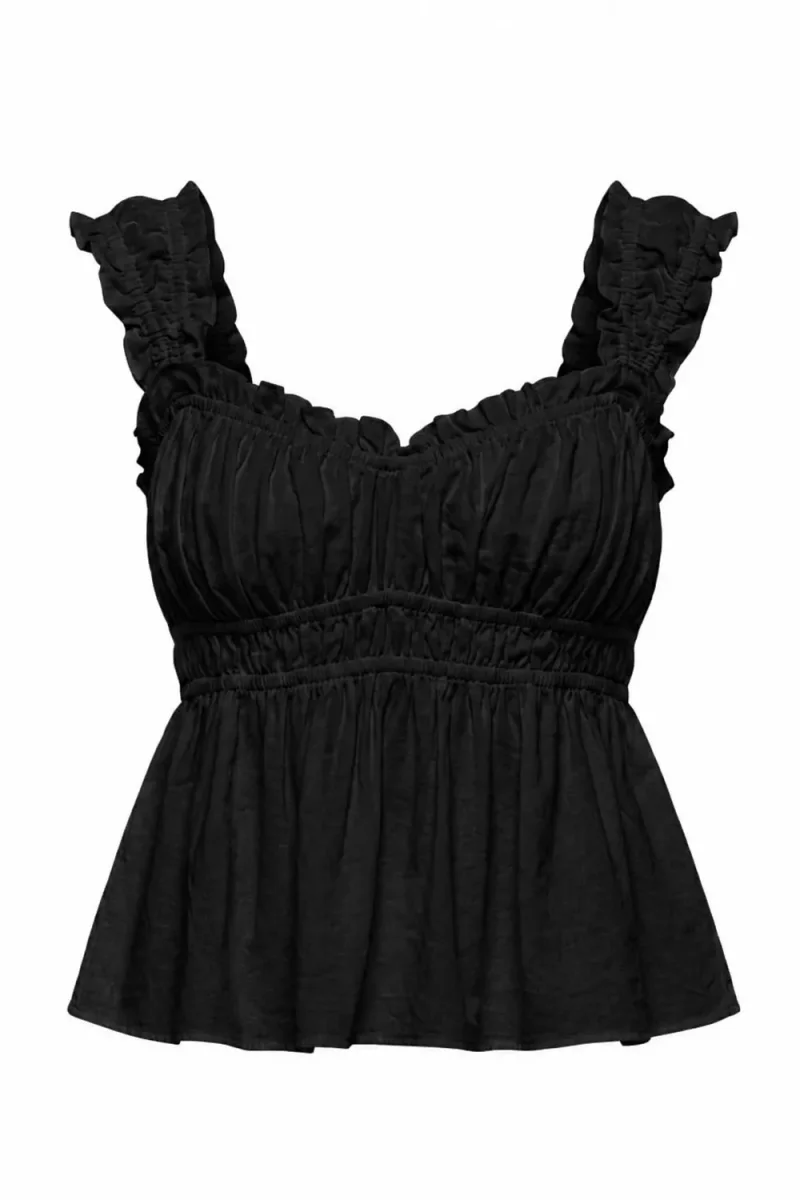 Top Edgy con olanes - Imagen 7