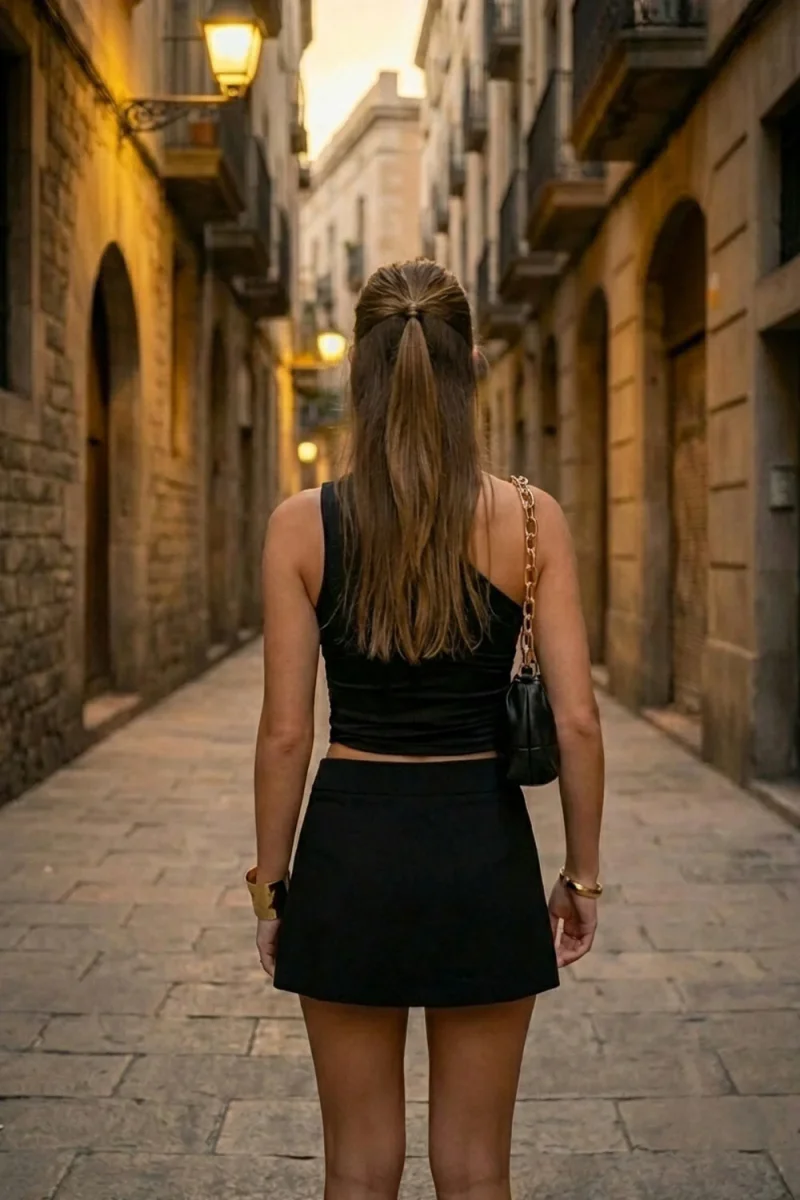 Top Flirtini con choker - Imagen 5