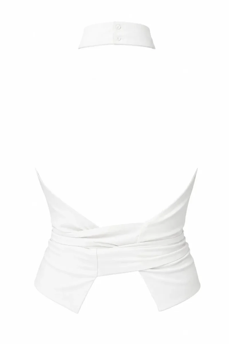 Top halter Alexia cuello fluido - Imagen 8