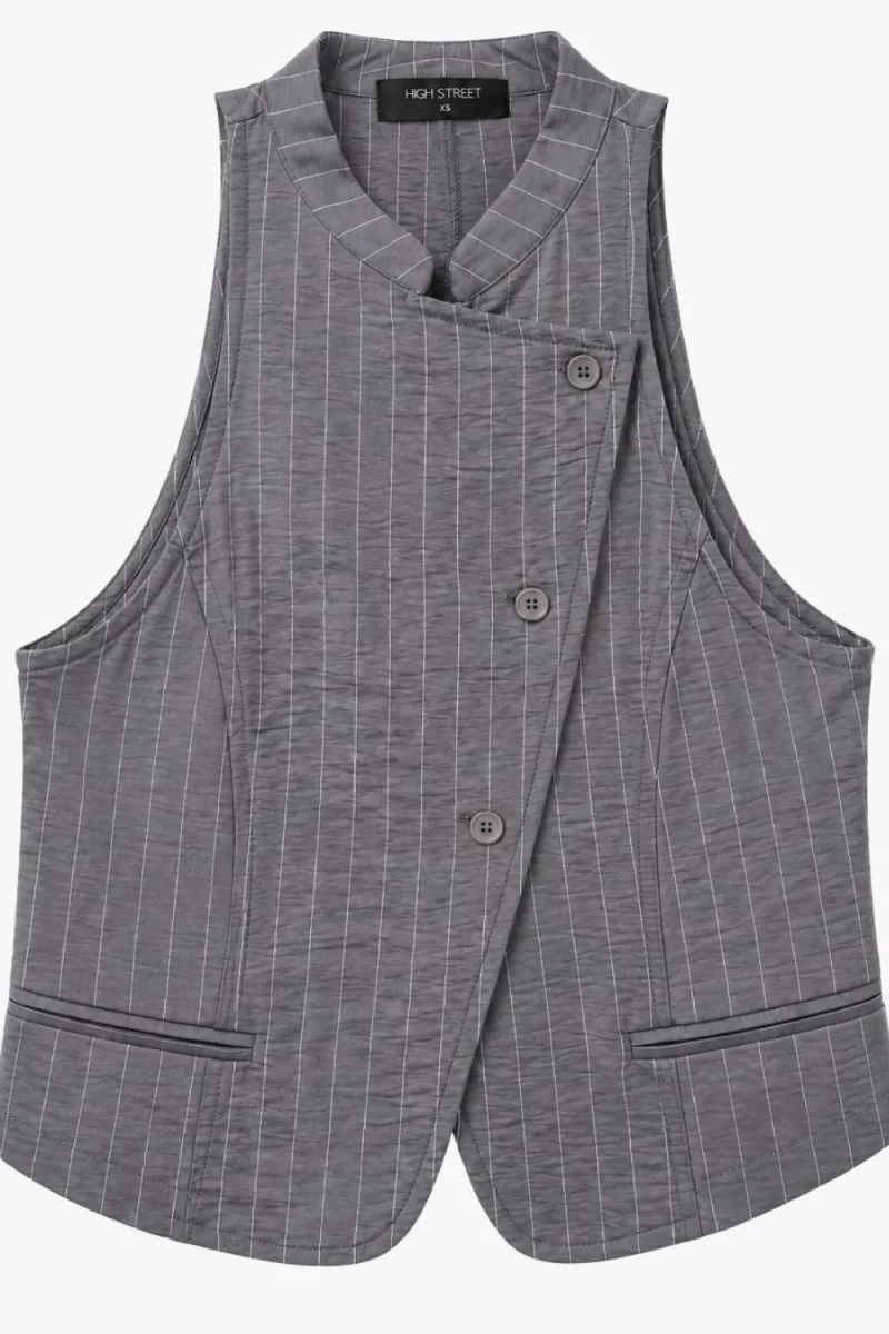 Top halter cuello mao - Imagen 7