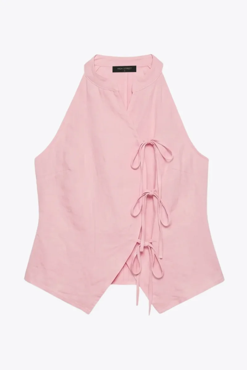Top halter cuello mao - Imagen 7