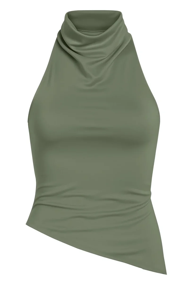 Top halter Elsa fit ajustado - Imagen 7