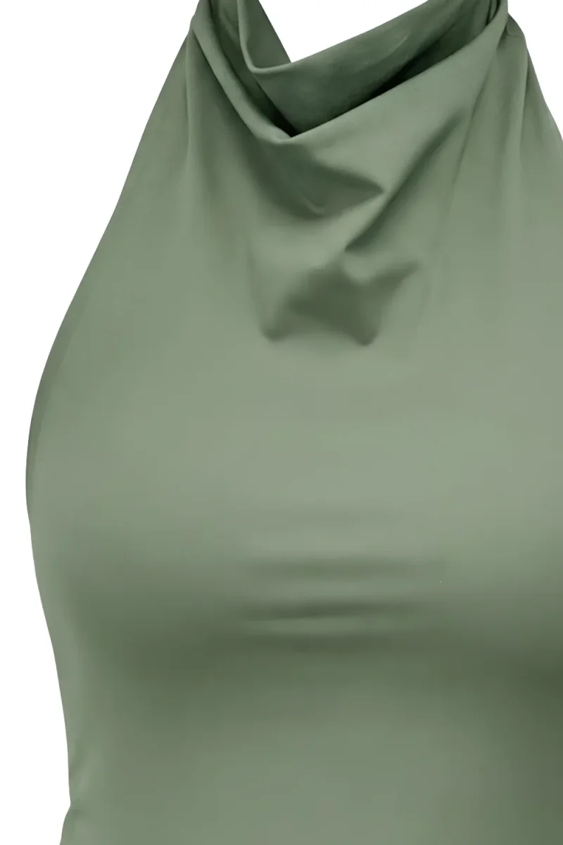 Top halter Elsa fit ajustado - Imagen 9