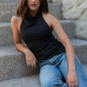 Top halter Elsa fit ajustado