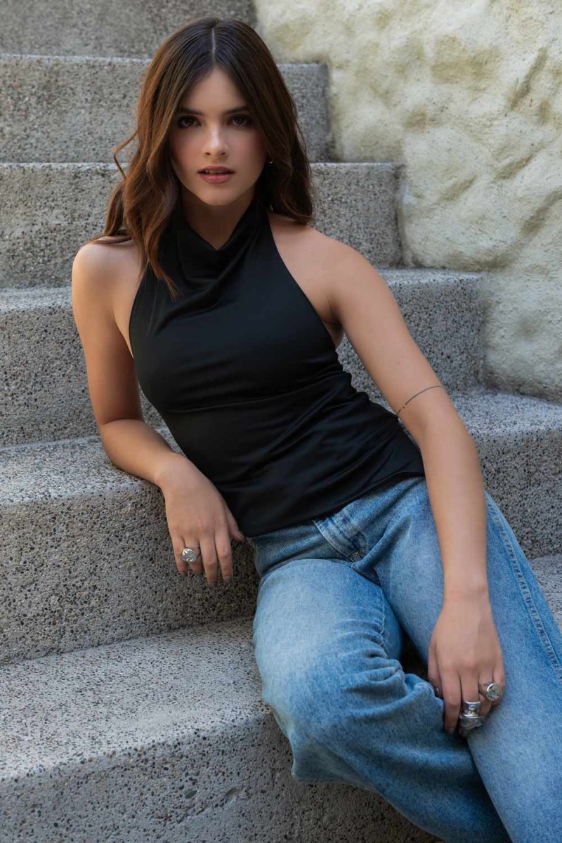 Top halter Elsa fit ajustado - Imagen 2